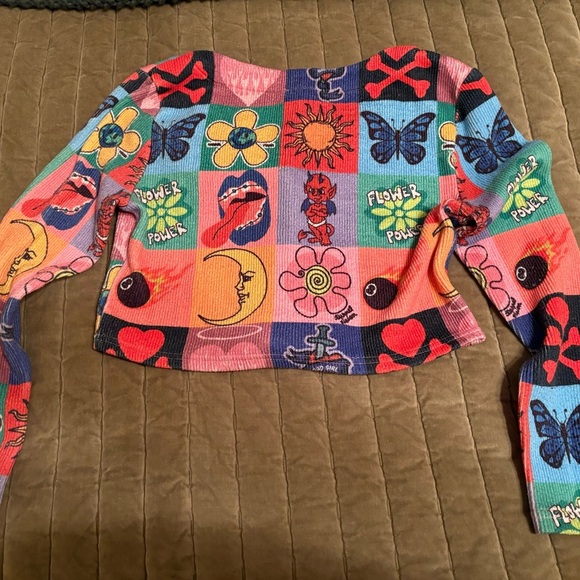 Tunnel vision groovy cardigan - Picture 3 of 3